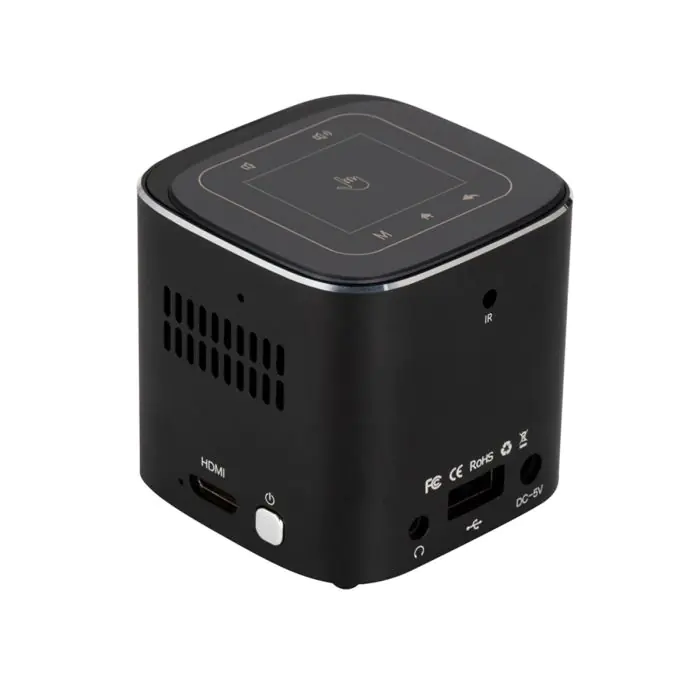SeiyaX Mini Portable Projector - Support LED DLP Built-in Touch